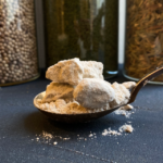 Organic green ground coffee