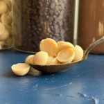 Organic white chocolate coating